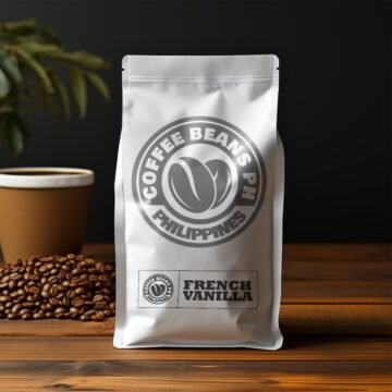 French Vanilla Flavored Coffee Beans Premium Blend