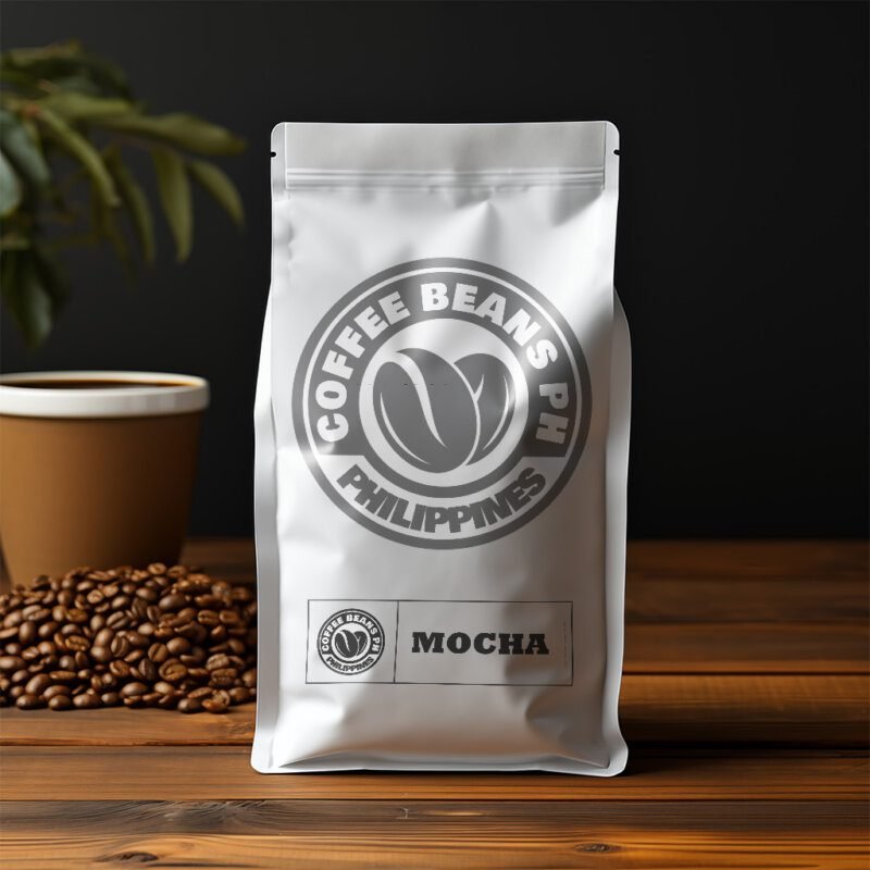 Mocha Flavored Coffee Beans Premium Blend