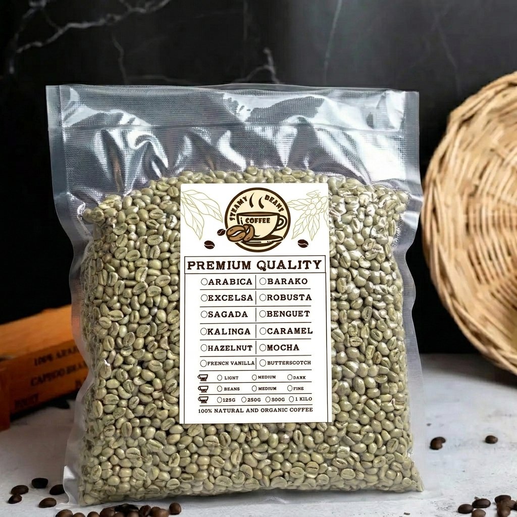 Robusta Green Coffee Beans Raw GCB S18 Clean Washed - Image 2
