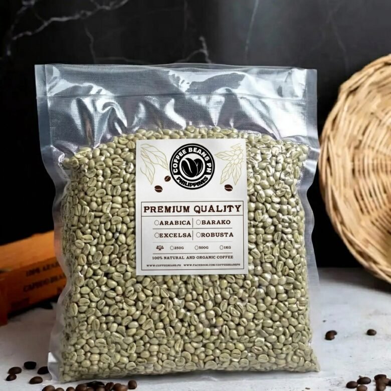 Wholesale 3kgs Arabica Cordillera Sagada Benguet Kalinga Green Coffee Beans Raw S18 Clean