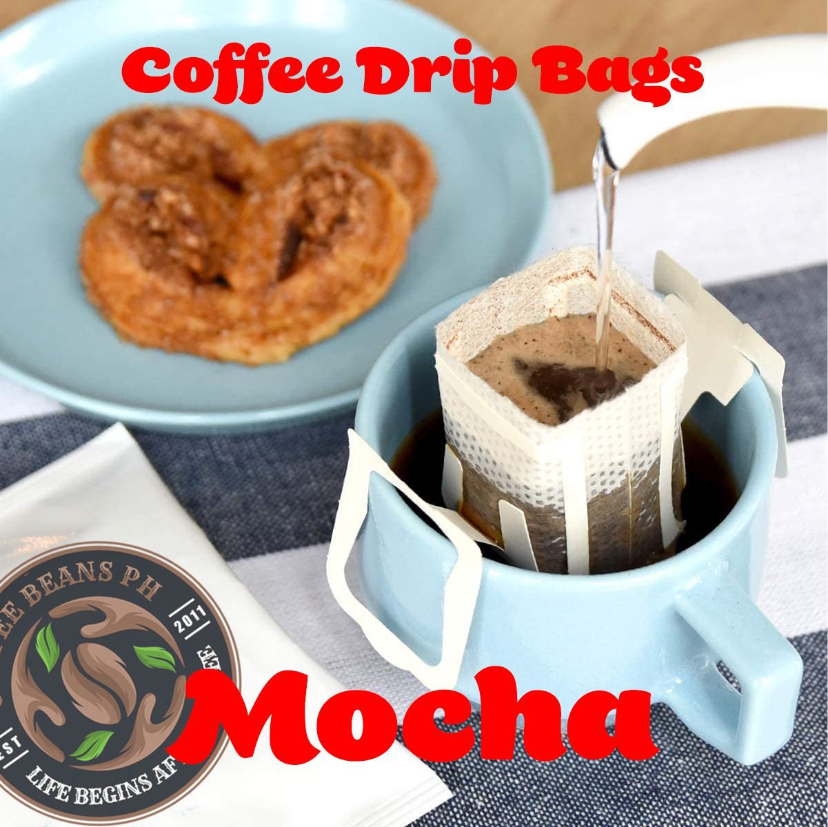 Mocha Drip Bags Flavored Coffee Beans Premium Blend - Image 5